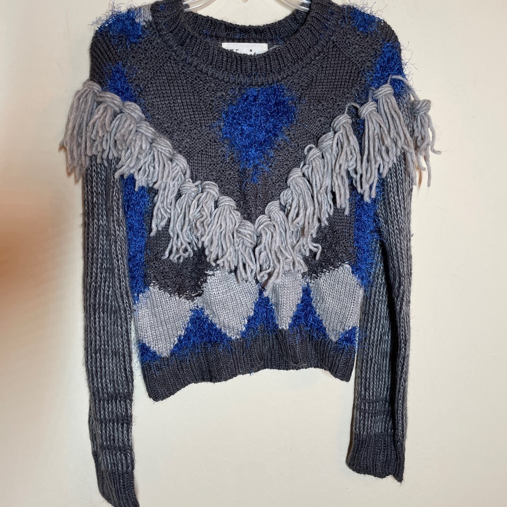 For Love and Lemons Tassel Knitz Sweater